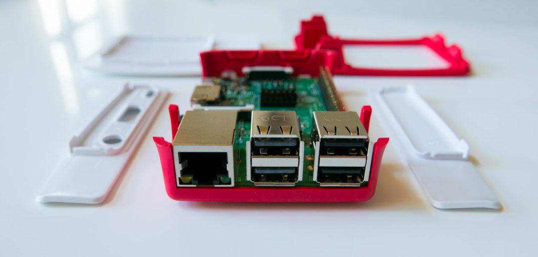 Raspberry Pi zusammenbauen perspektive
