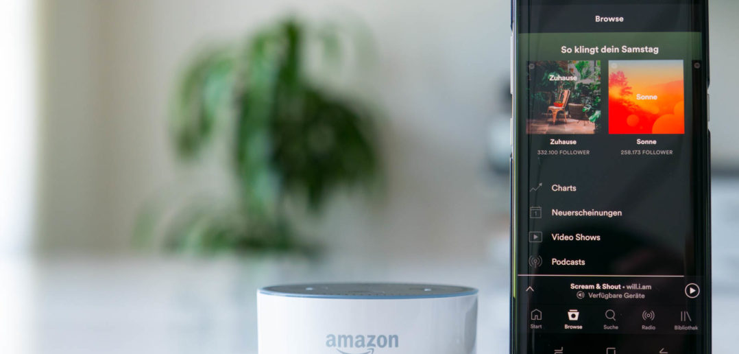 Spotify mit Amazon Alexa