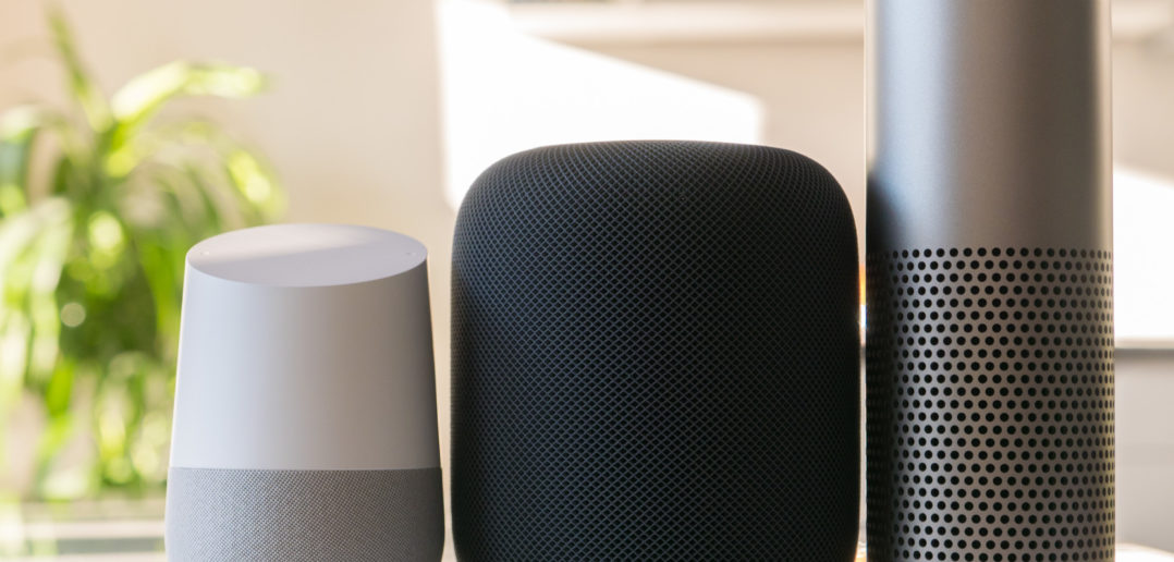 Alexa Siri Google HomePod Echo und Home