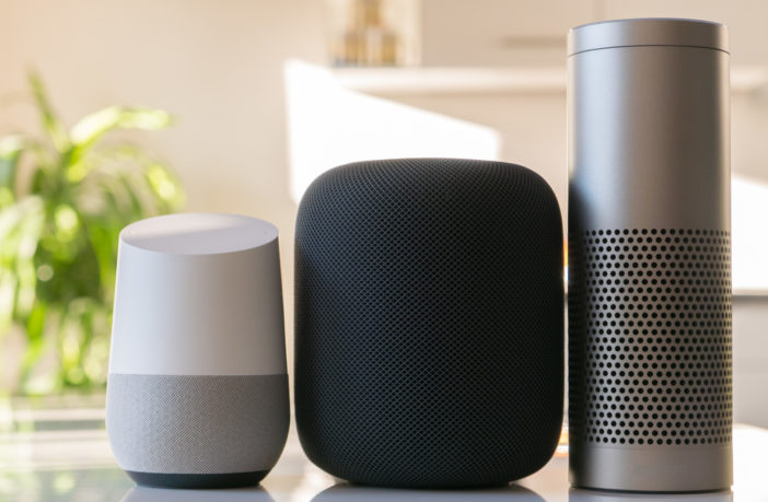 Alexa Siri Google HomePod Echo und Home