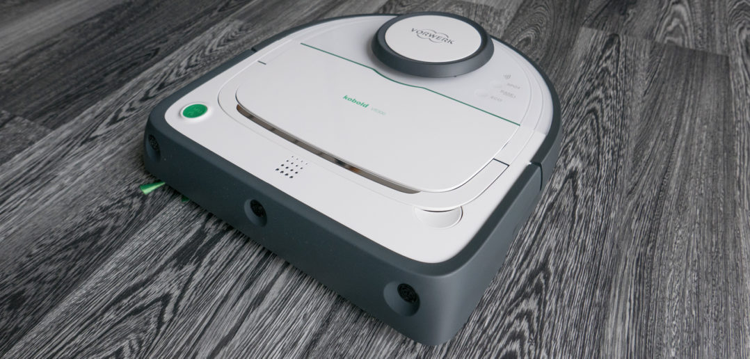 Vorwerk VR300 auf dunklem Boden