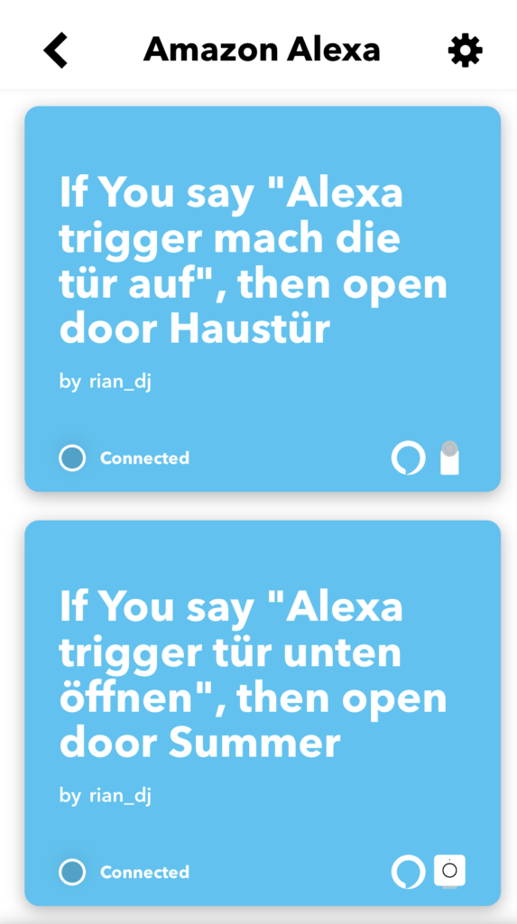 Nuki IFTTT