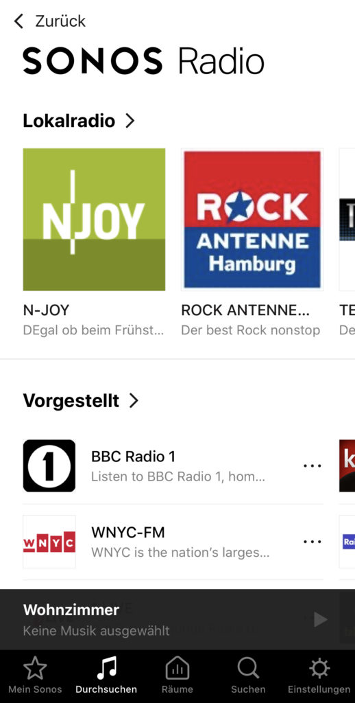 Sonos Radio