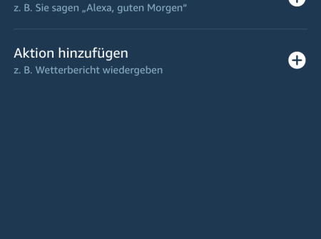Skill Briefkasten Benachrichtigung Neue Routine erstellen