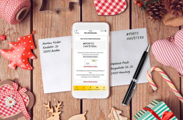 Mobile Briefmarke