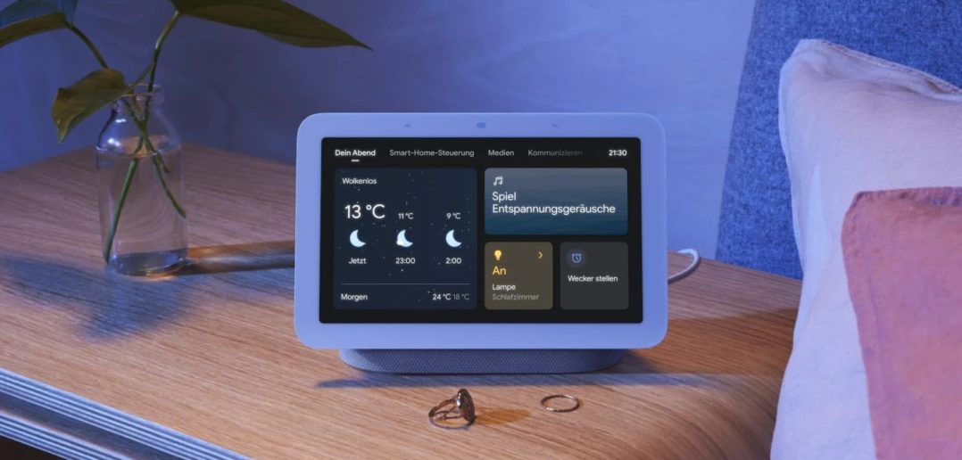 Nest Hub 2 Nacht