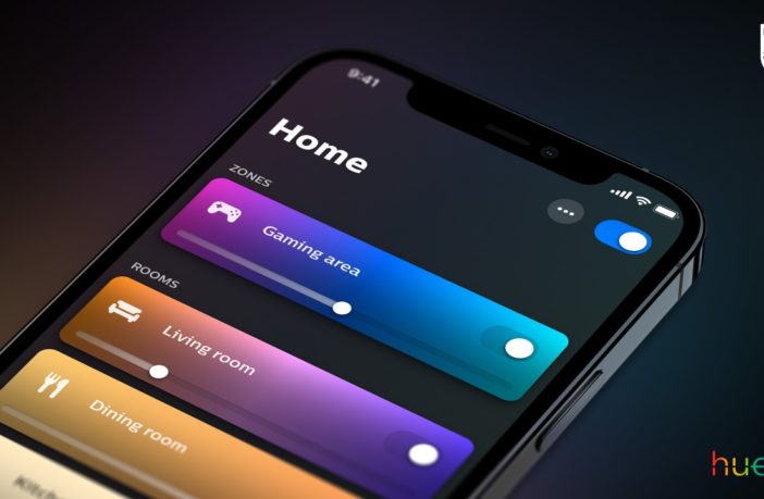 Philips Hue App 4.0 - Zuhause Bereich