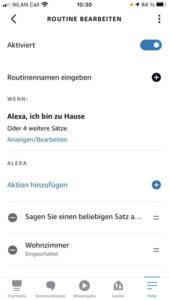 Amazon Alexa Routinen sieben Sprachbefehle 1