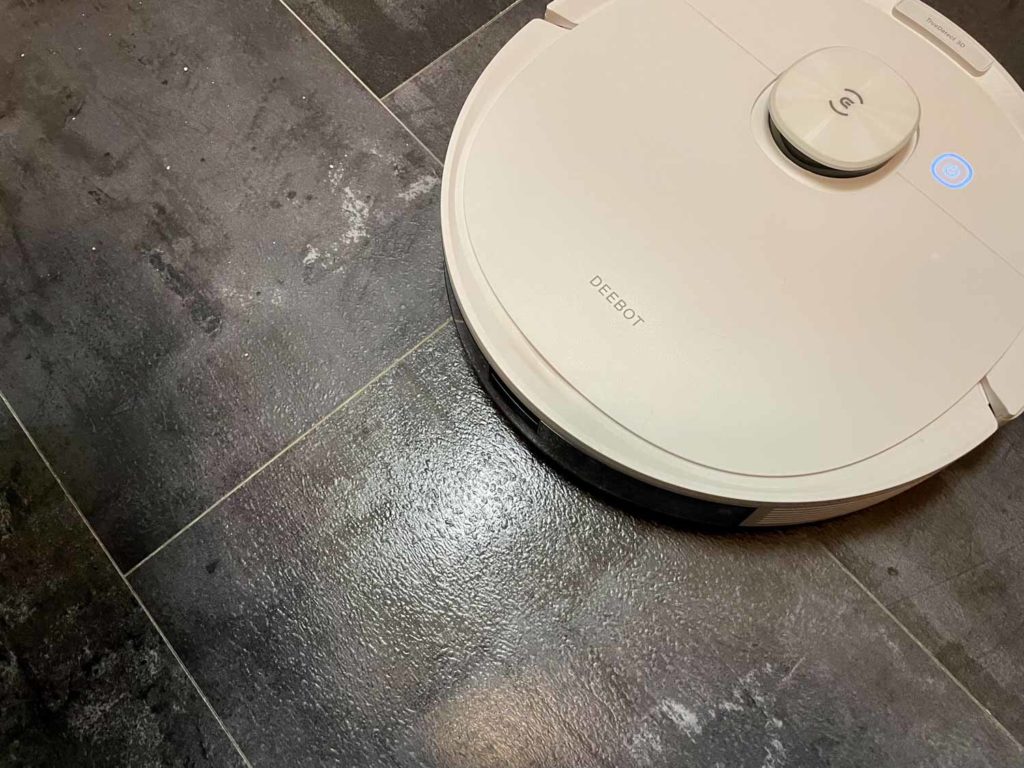 Er zeigt ein relativ gleichmäßiges Wischbild