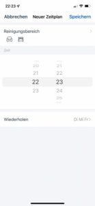 Die Zeitsteuerung