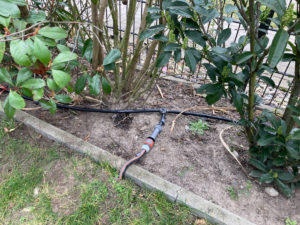 Gardena Anschluss Basisgerät T-Stück Tropfrohr