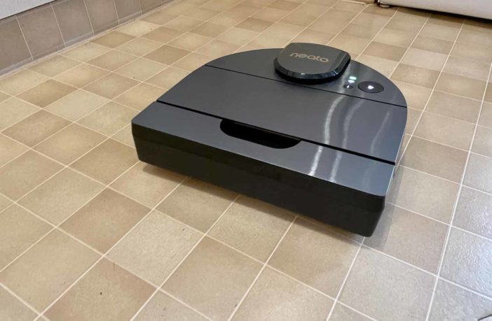 Der Neato D10 bei der Arbeit