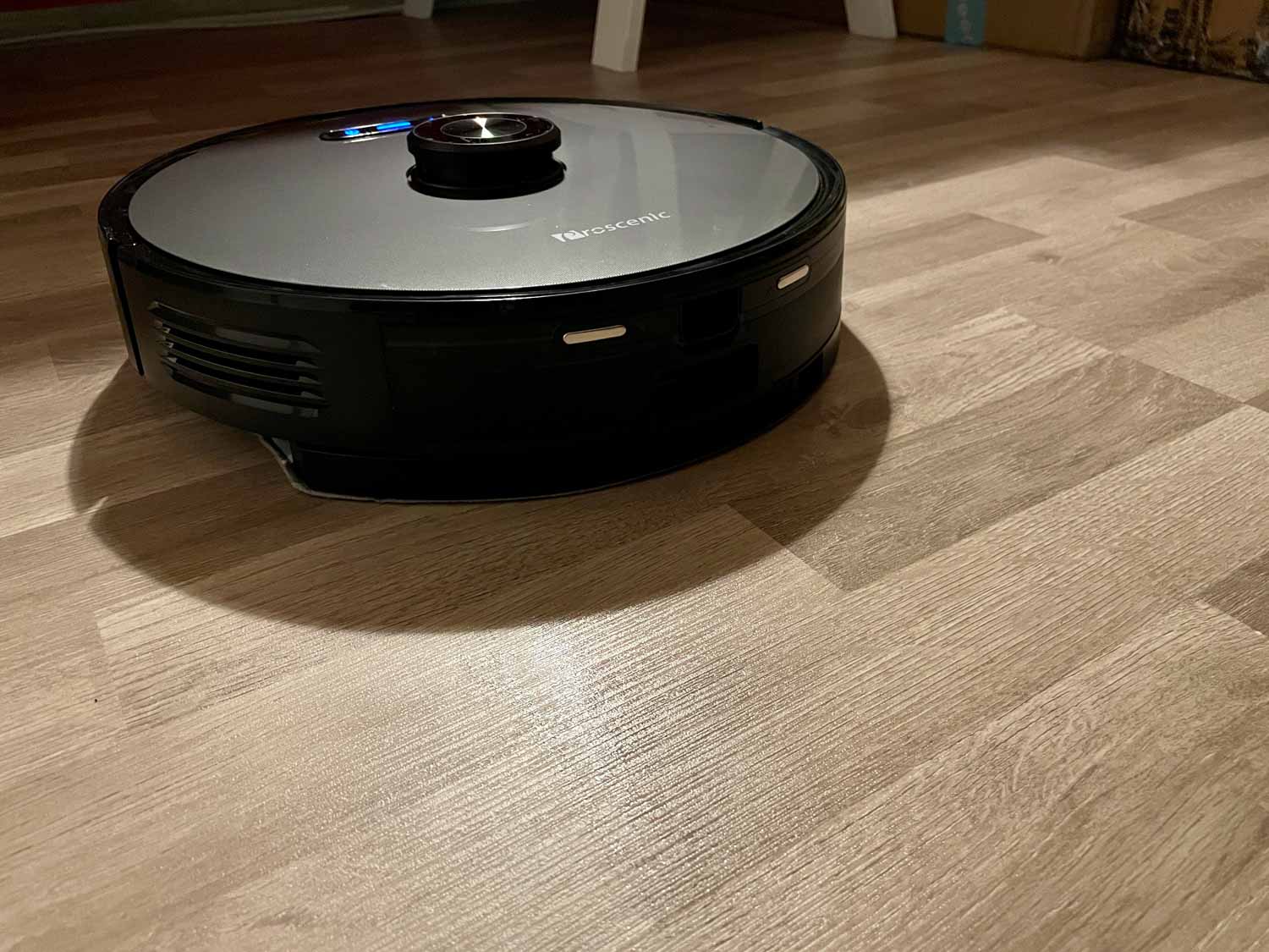 Der Proscenic M8 Pro bei der Arbeit