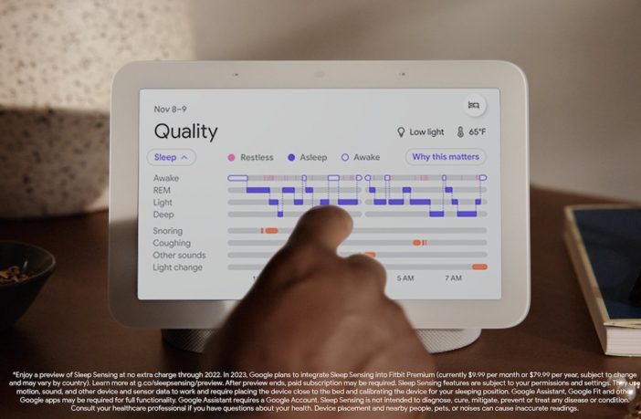 Google Nest Hub REM