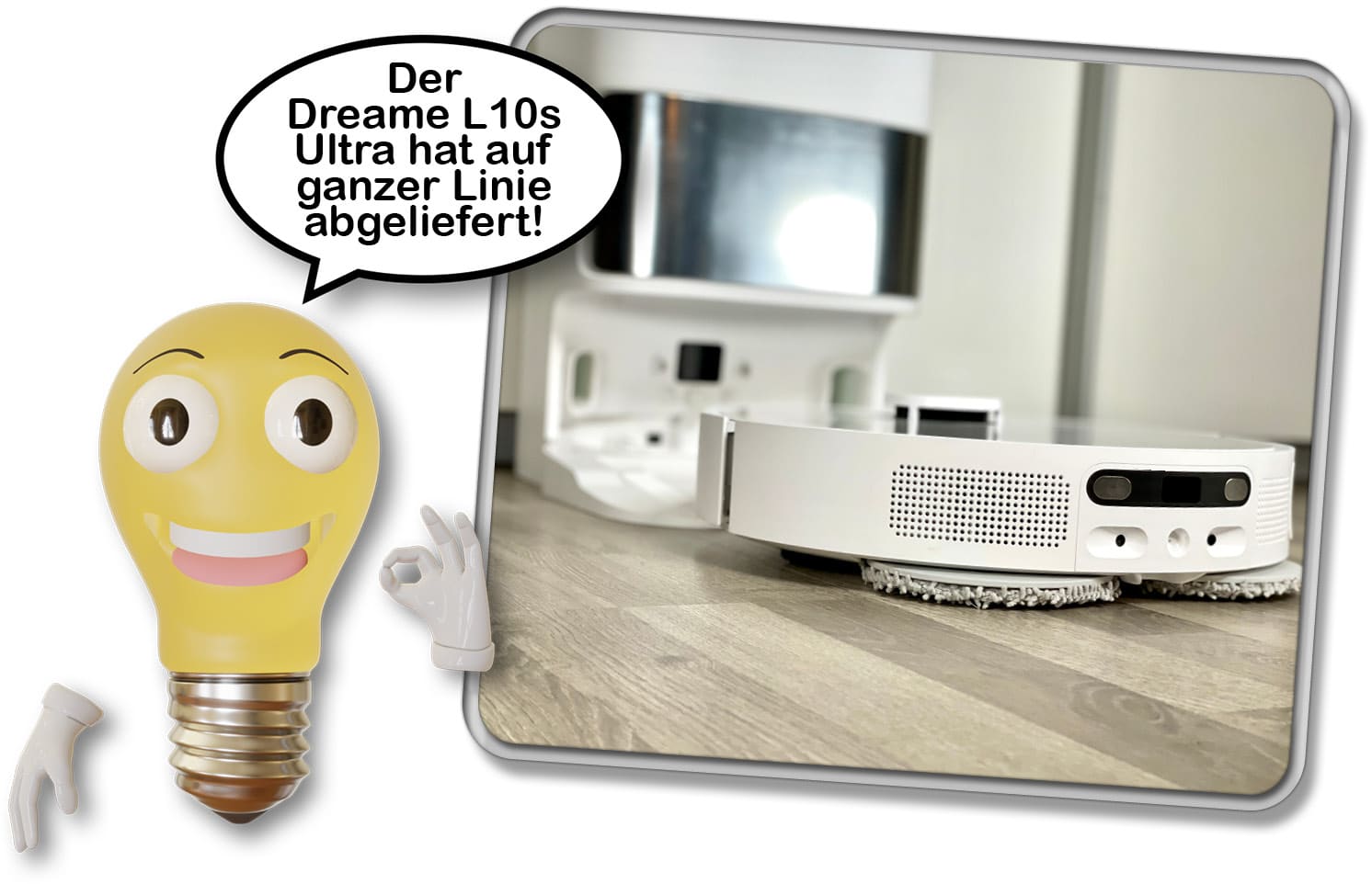 Testurteil: Dreame L10s Ultra - Der Saugroboter mit rotierender Wischfunktion konnte auf ganzer Linie überzeugen!