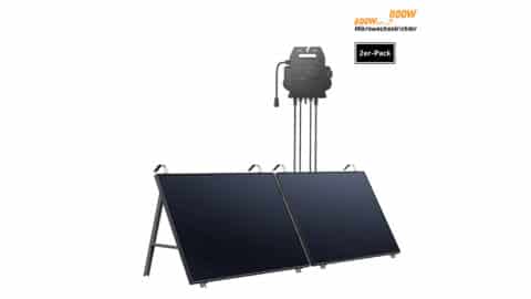 Anker SOLIX RS40P Balkonkraftwerk 600W:800W Set für Neigungsmontage