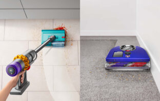 Dyson V15s Detect Submarine und Dyson 360 Vis Nav Saugroboter