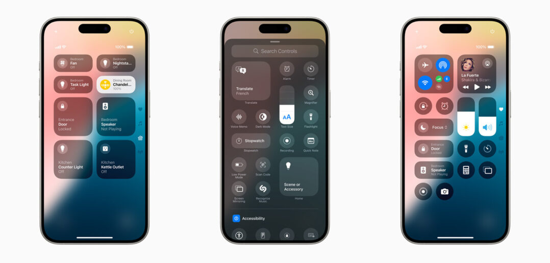 iOS Kontrollzentrum