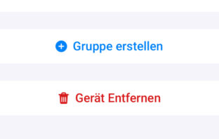 Homey Gruppierungen