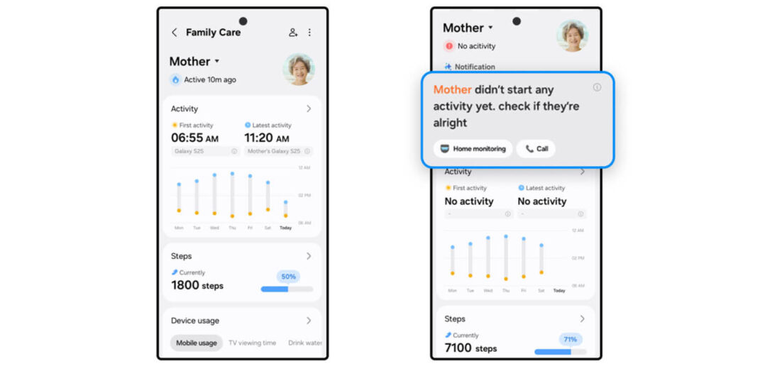 Samsung SmartThings Family Care