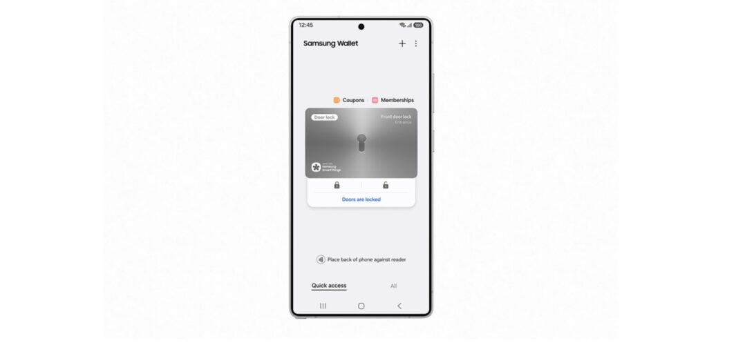 Samsung Wallet startet „Digital Home Key“ für smarte Türschlösser